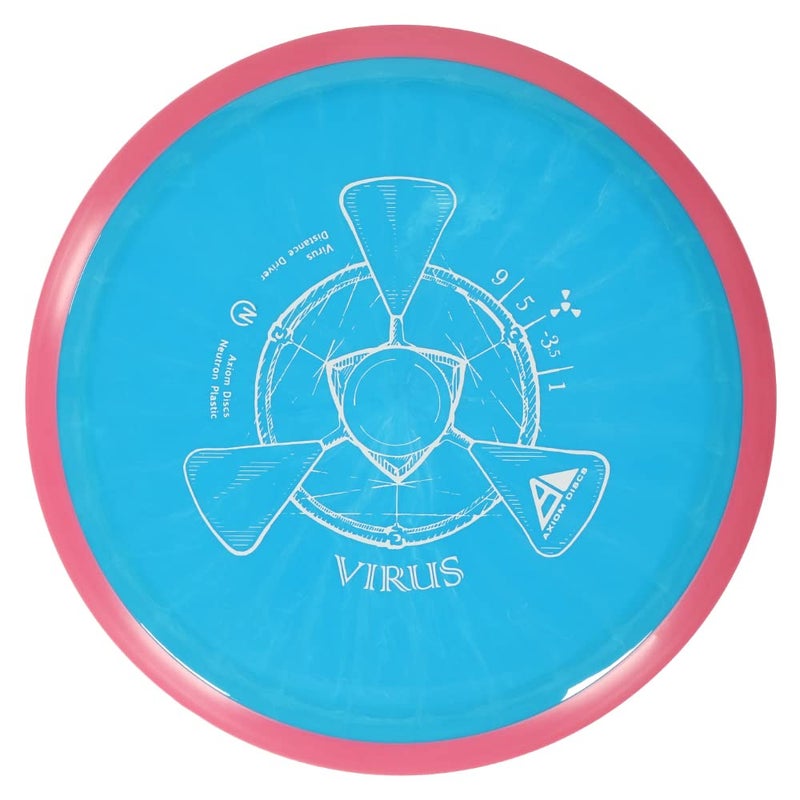 Axiom Discs Neutron Virus Disc Golf Distance Driver (170-175g / Colors May Vary) - Image 3